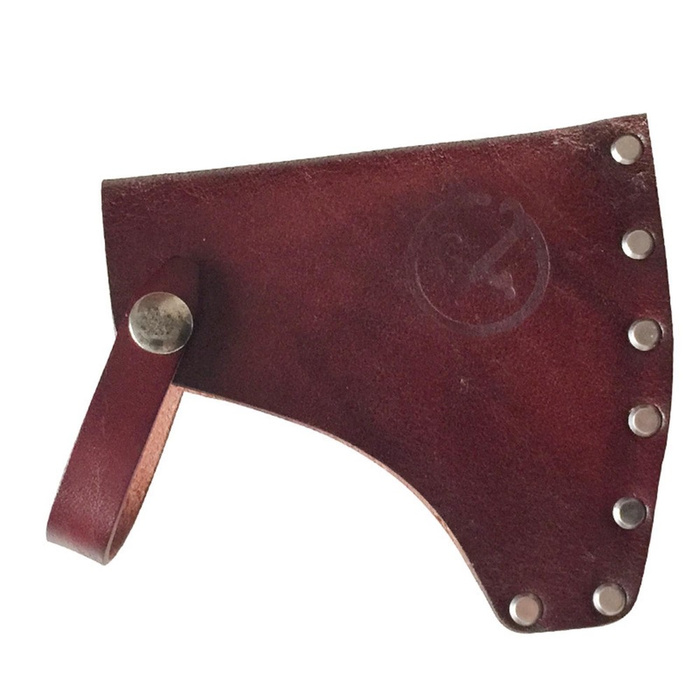 Leather Axe Head Sheath/axe Case/blade Protect Cover Brown02