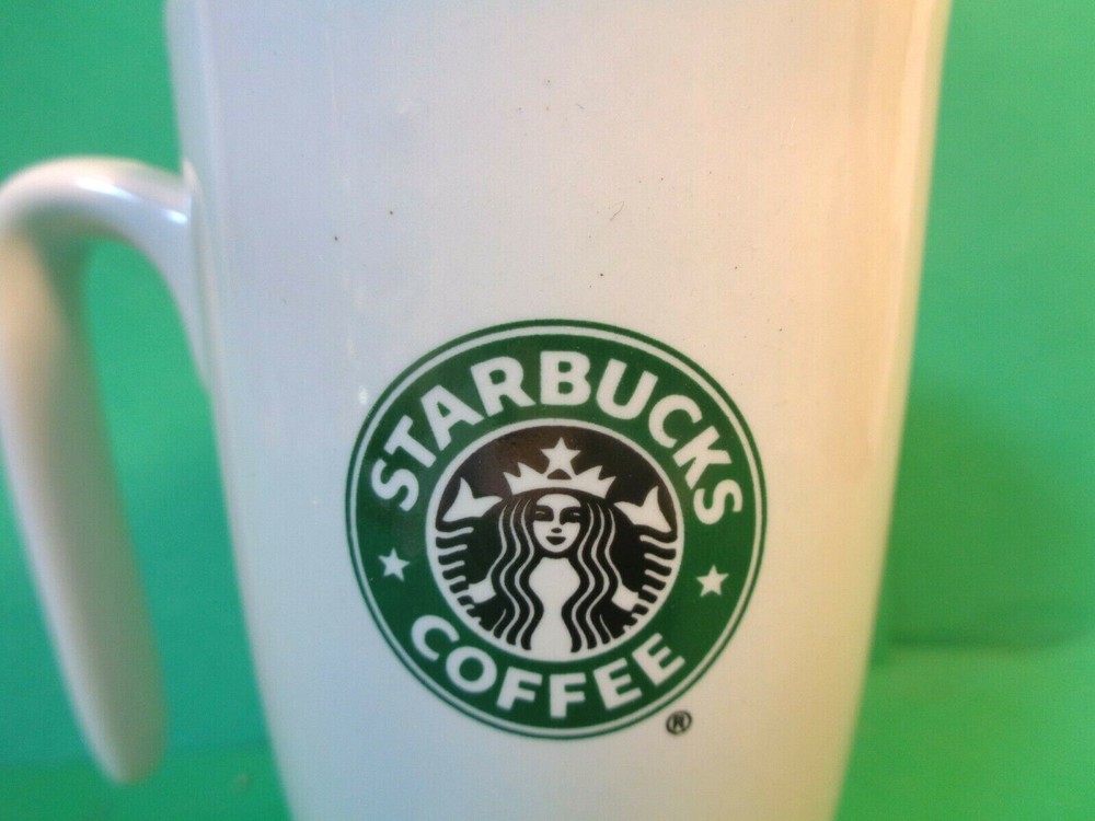 Starbucks Mermaid Pattern Coffee Mug w/Open Handle, 9 Oz, 2007 (Used/EUC)