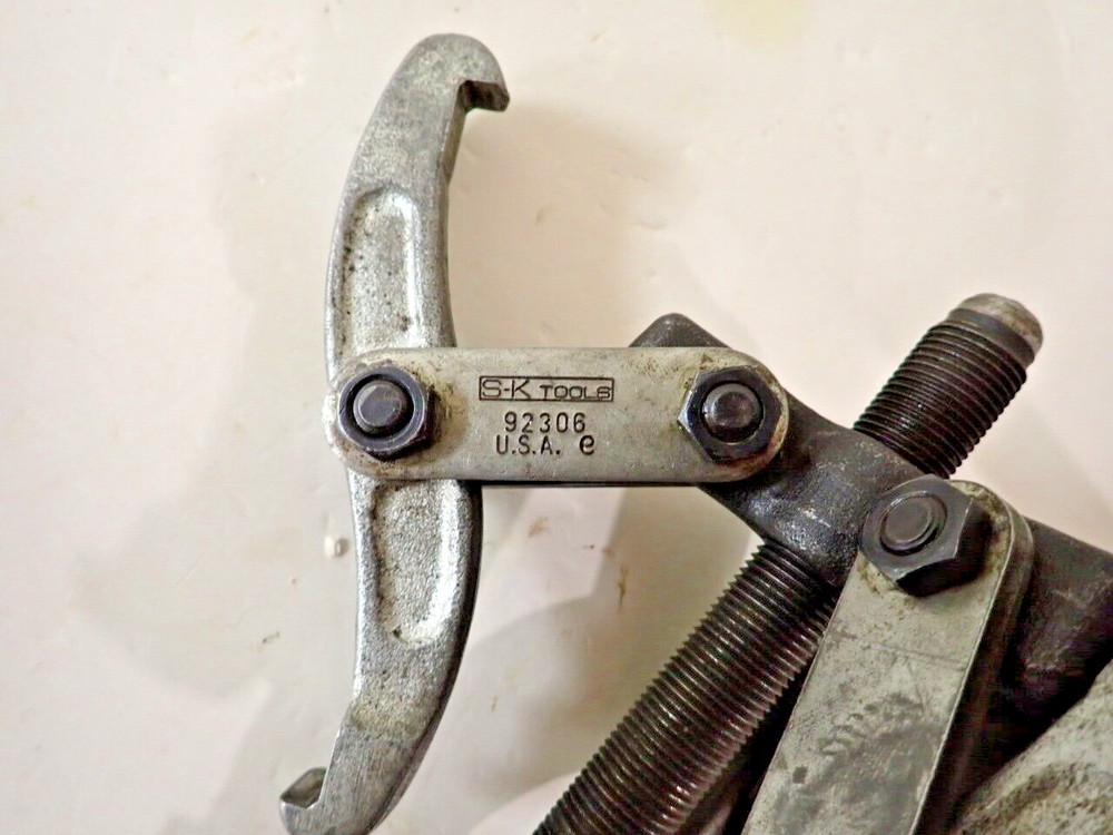 Vintage SK Tools 3 Jaw Puller No.92306 5 Ton