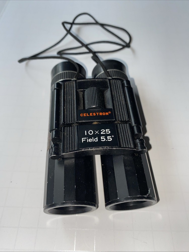 Vintage Celestron Binoculars 10 X 25 5.5