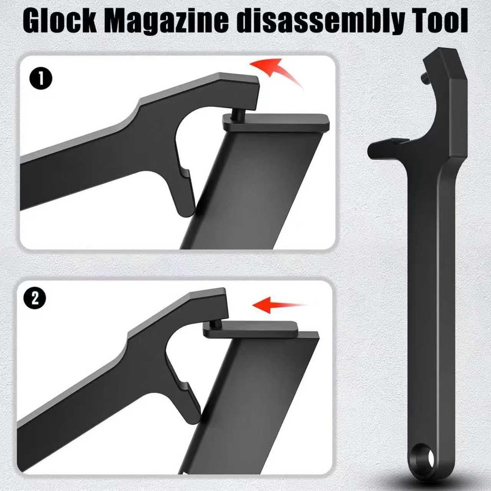 Tool Kit for Pistols with Storage Bag Front Sight Disassembly Tool