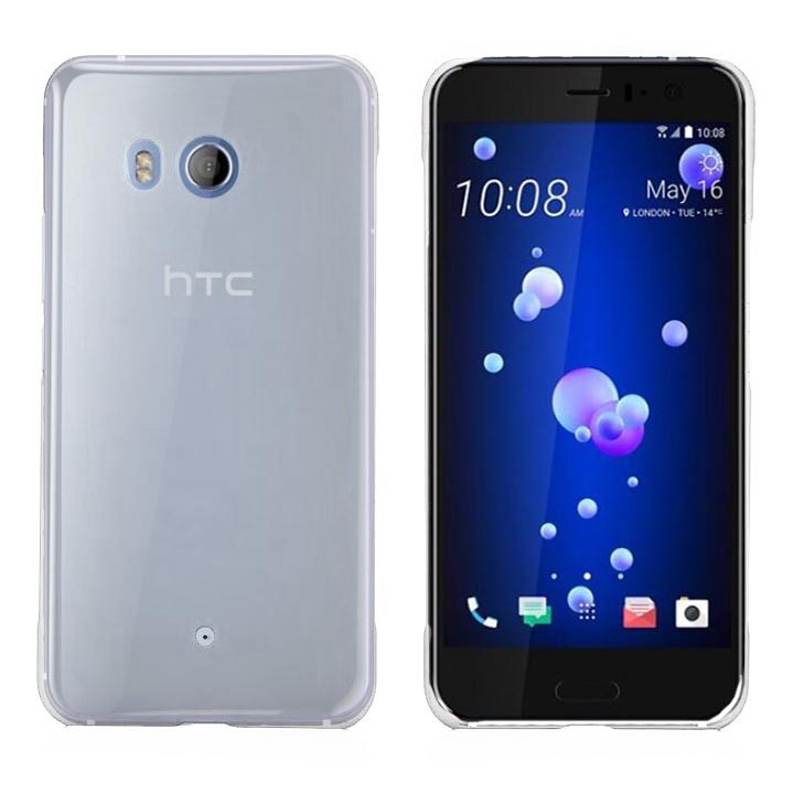 For HTC U11 Smooth Thin Matte Rubberized hard case back Shell cover