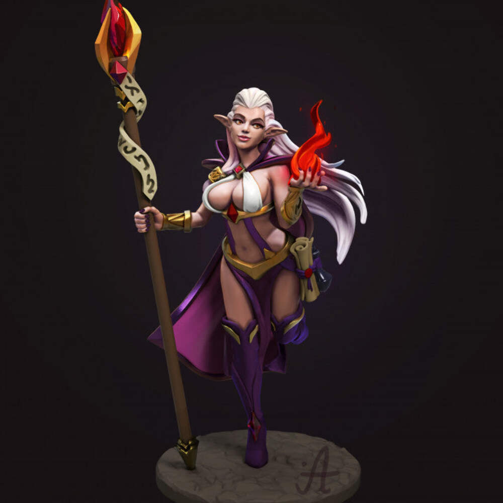 Great Grimoire - Witch - 28mm