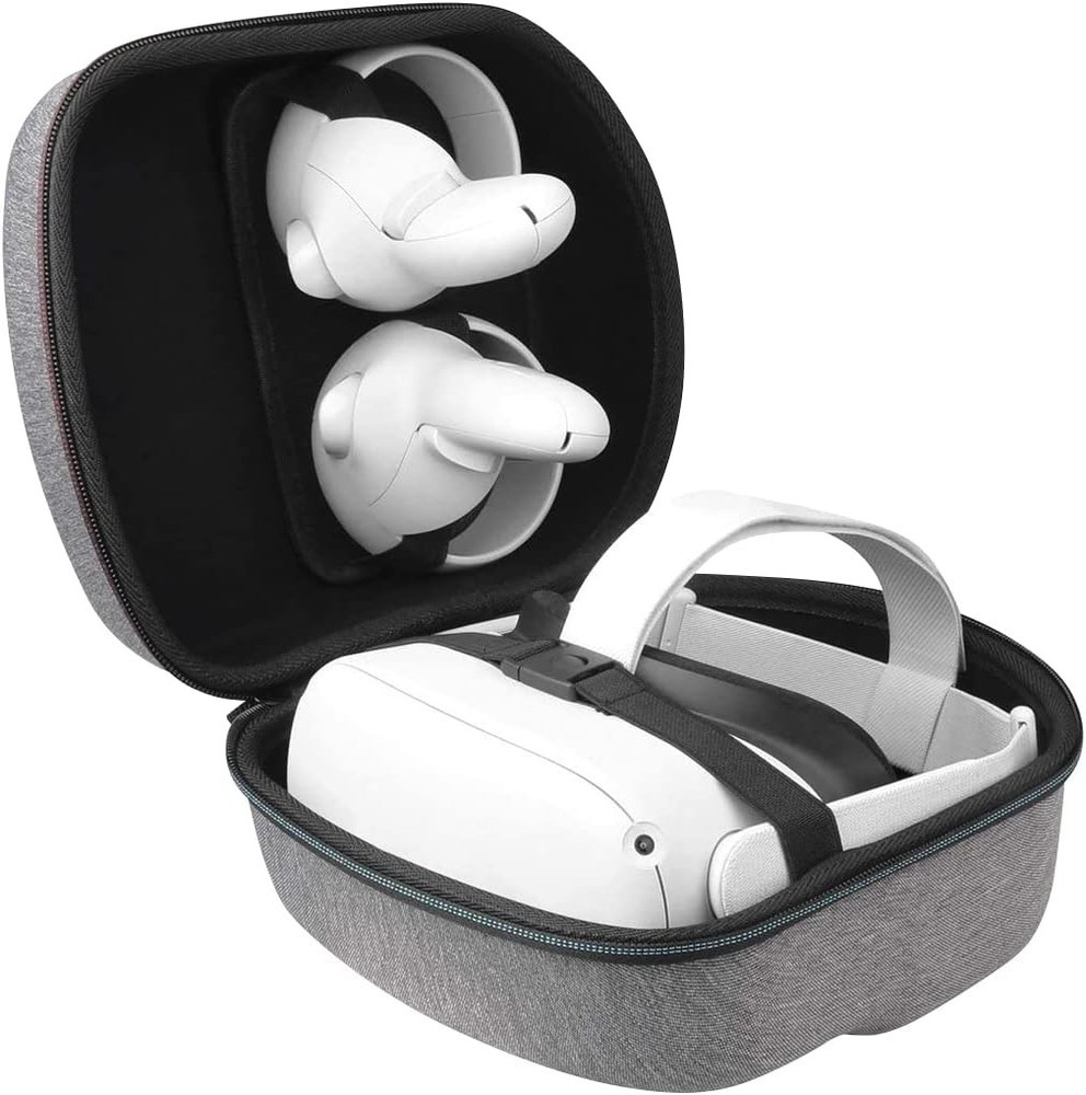 Protective Travel & Home Lightweight Storage Bag for Oculus Quest 1 & 2 - GRAY