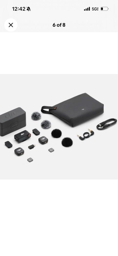 DJI Mic 3 (2TX + 1RX + ChargingCase) Advanced Mini Wireless Microphone Full Set.