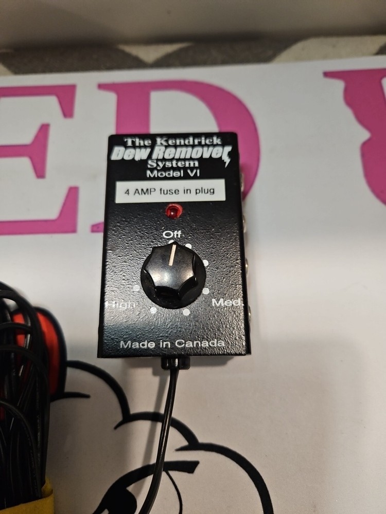 Kendrick Dew Remover System-Model lV