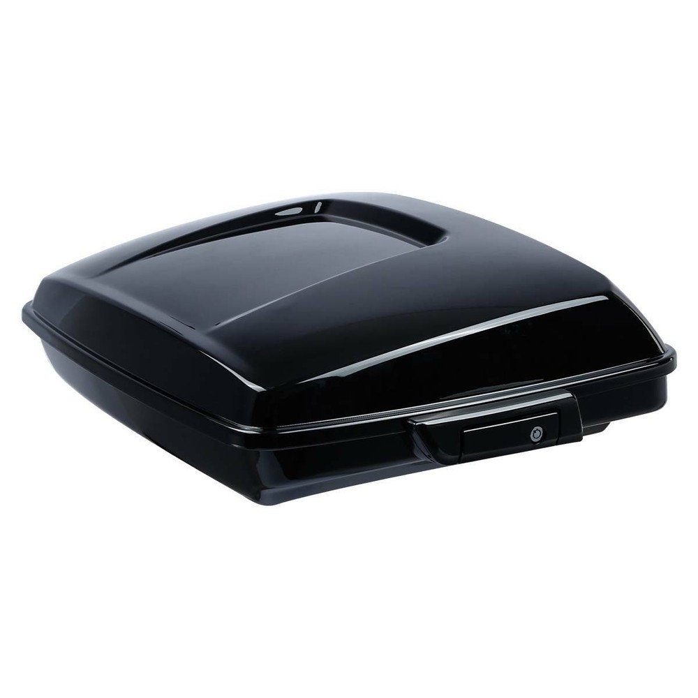 Black Razor Trunk Backrest Mount Rack Docking Kit Fit For Harley Touring 2014+