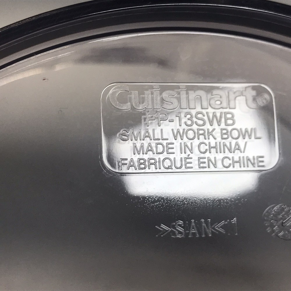 Cuisinart FP-13SWB 4.5 Cup Work Small Bowl - CFP-26SVPC Food Processor