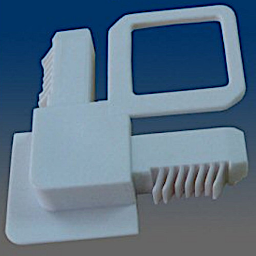 A set of 4 pcs White Window Screen Corners 10391WHITE