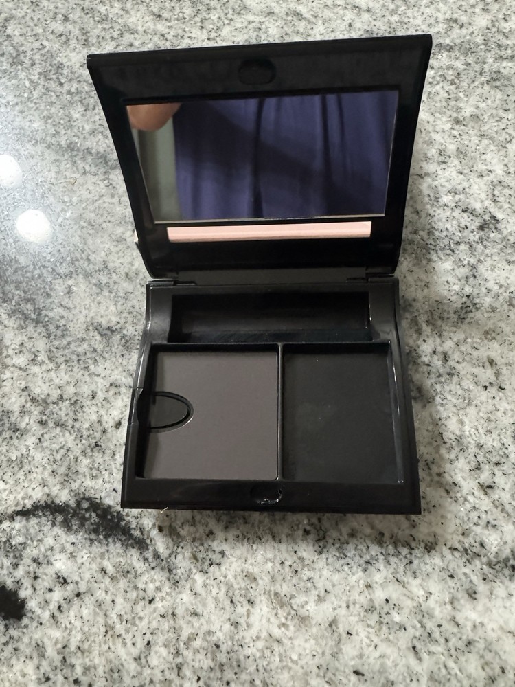 Mary Kay Cosmetic Compact Black Plastic with Mirror