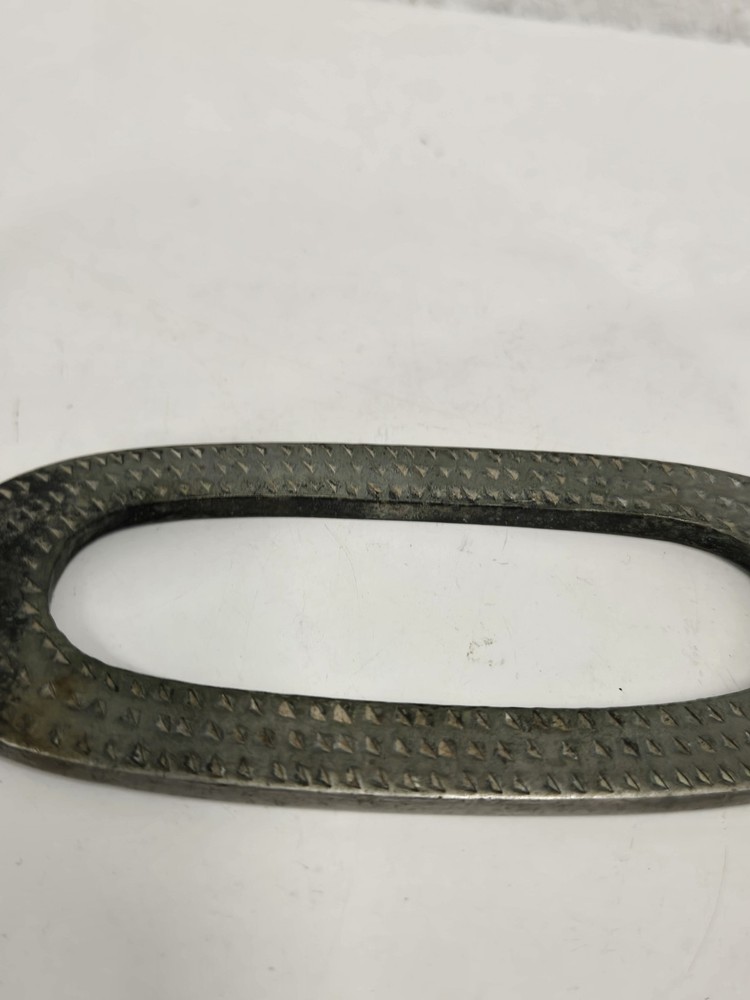 English Stirrup Single Solid Nickel? Metal