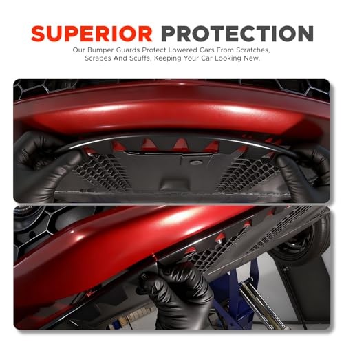 Universal Front Bumper Scrape Guard Skid Plate Protection Guard Anti-Scratch