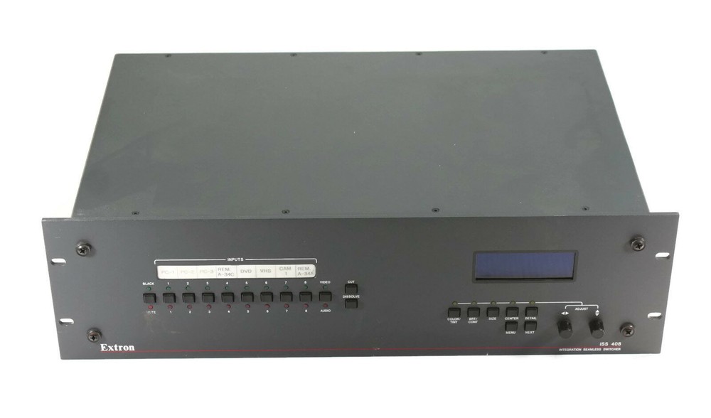 Extron Iss 408 8-input Integration Seamless Video Switcher S-video Composite