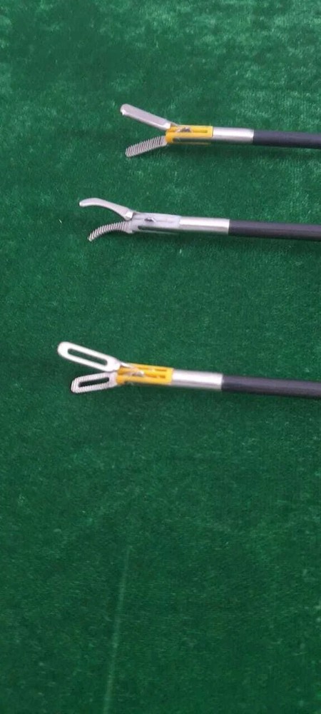 6pc Laparoscopic Bipolar Forceps with Cable Reusable Surcal Instments