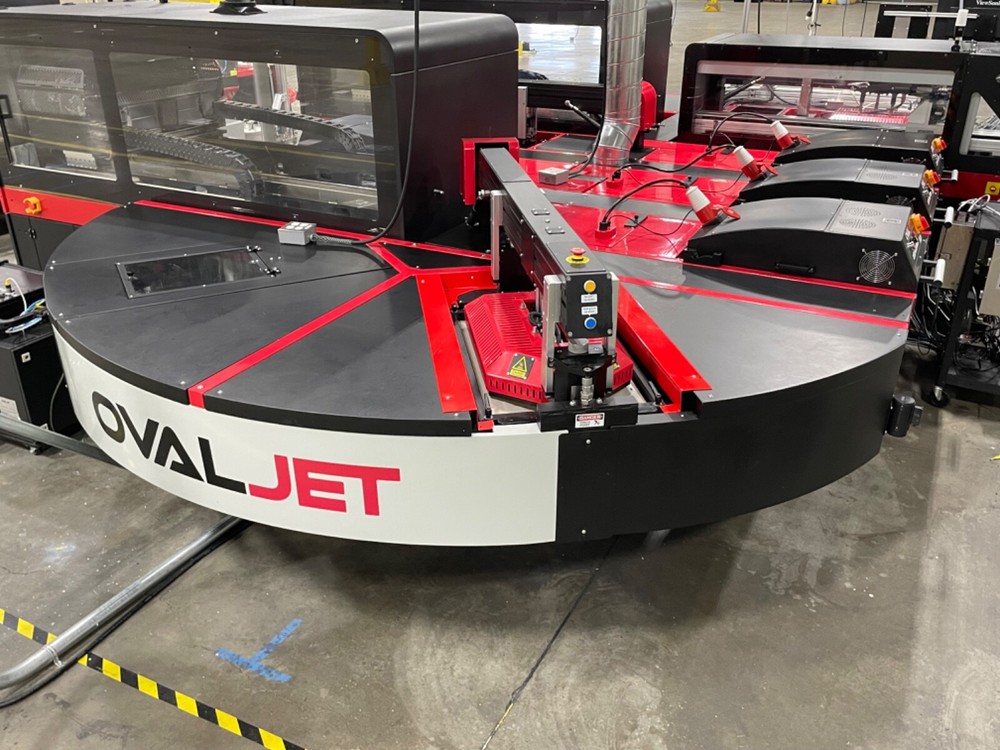 2020 OvalJet DTG Printer / Press - Direct to Garmet Textile Printer