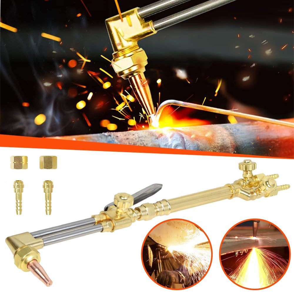 Victor Type Oxygen/Acetylene Propane Cutting Welding Brazing Torch Tool Kit Set