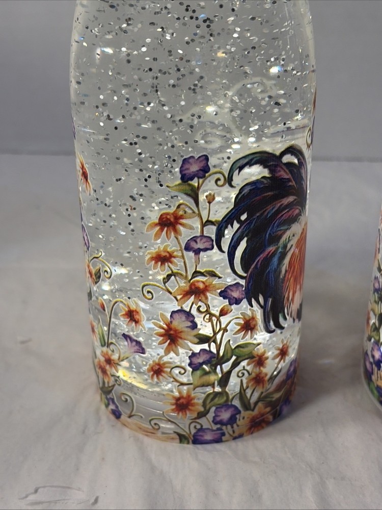 Rooster Glitter Globe Bottle Exclusive Light-lot 2