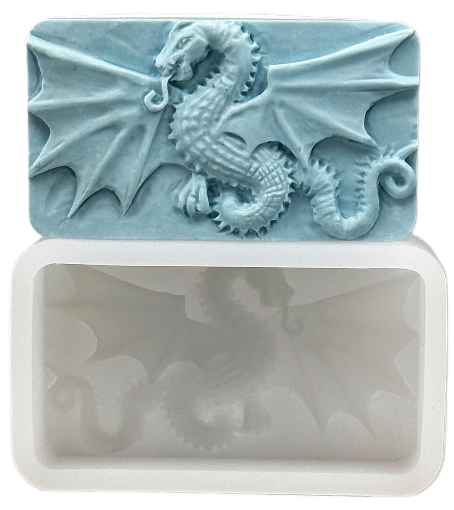 Dragon Silicone Mold for SOAP Making, Crafting Tool
