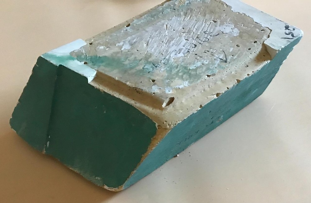 NASA Space Shuttle Fit Check Tile, Challenger OV 099 Forward Fuselage
