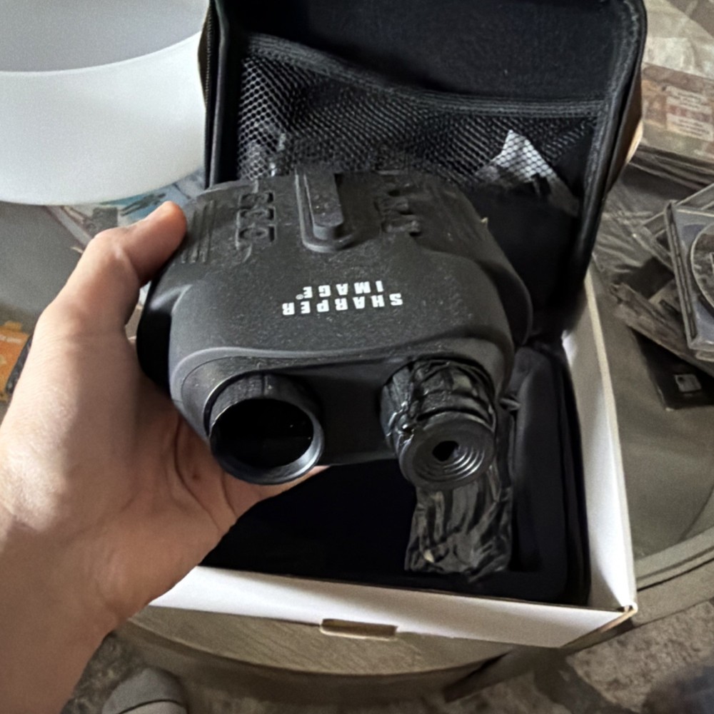 Sharper Image True Night Vision Digital Binoculars Black High Performance Optics