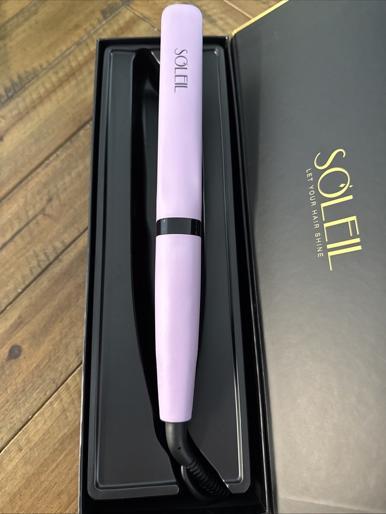 Soleil Professional Ceramic Flat Iron Magnetized Plates- MARBLE- MSRP $375