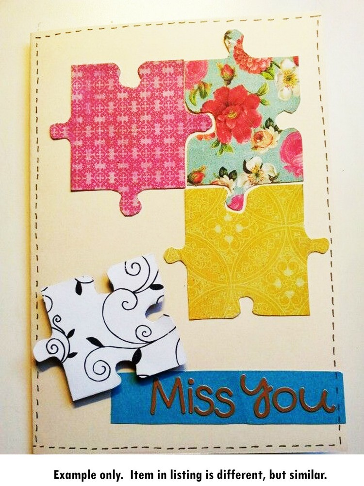 Sizzix Thinlits Jigsaw die #665887 Retail $19.99 designer Olivia Rose