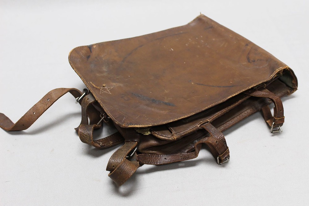 Imperial Japanese Army Leather Backpack . NNJ251