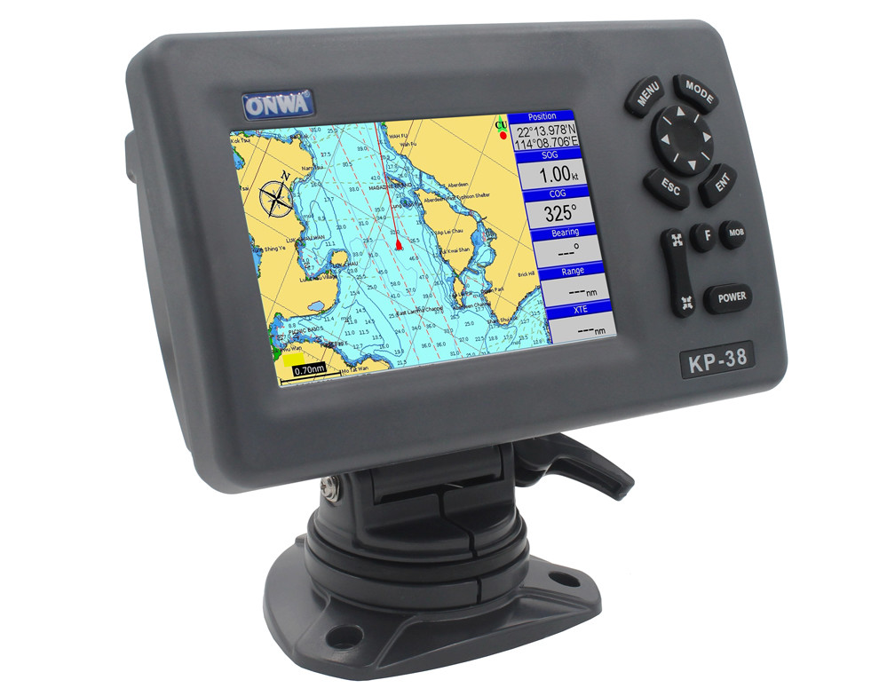 ONWA KP-38: 5-inch Color GPS Chart Plotter