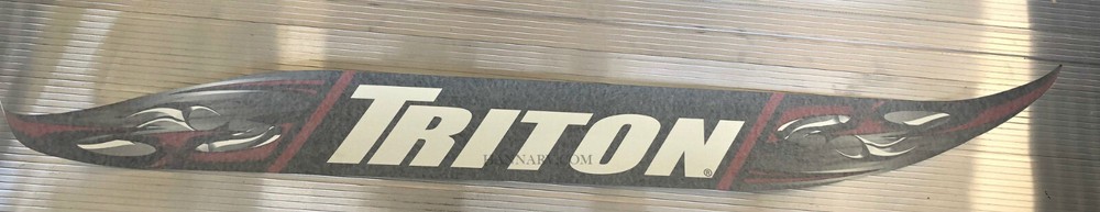 Triton 09363 Large Decal for Coverall Snowmobile Trailer