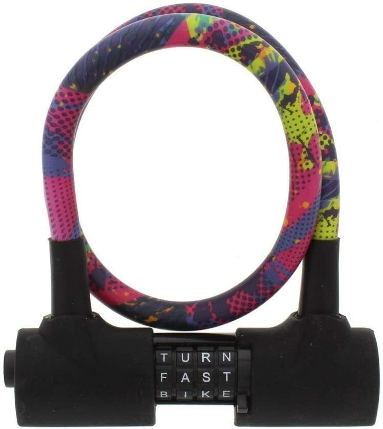 WordLock Combination Graffiti FormFlex Steel Cable Bike Lock