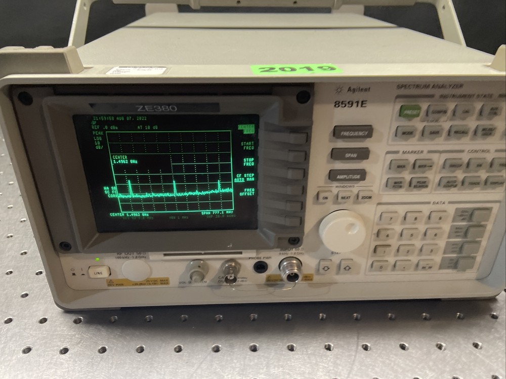 HP 8591E Keysight Spectrum Analyzer