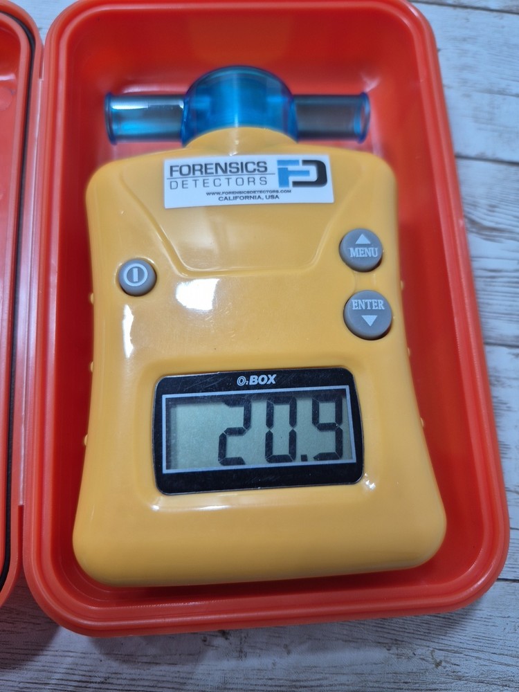 OXYGEN Analyzer by FORENSICS | 0%-100% with 0.1% resolution | Scuba, Nitro 02Box