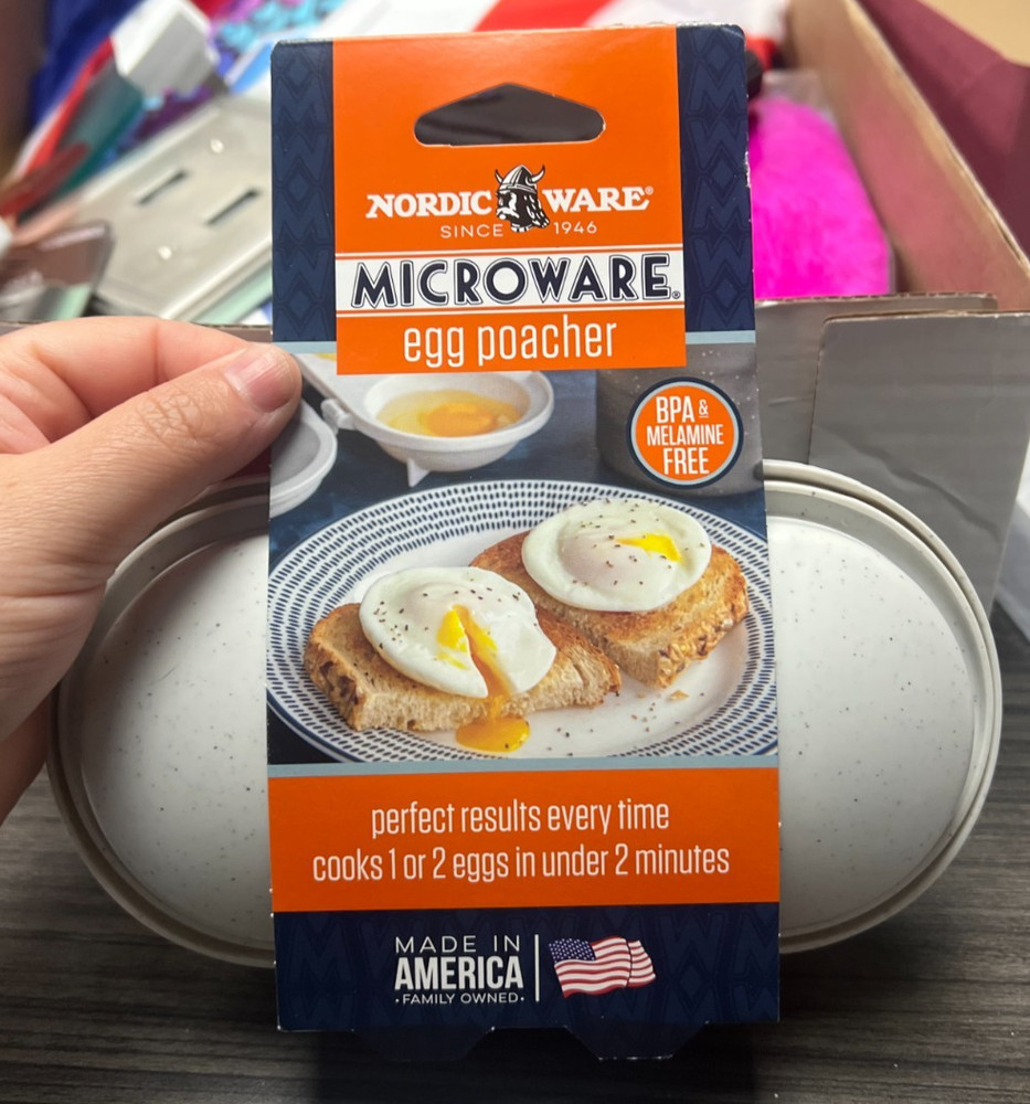 Microwave egg poacher