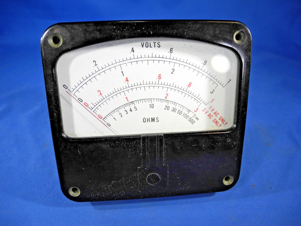 Large VTVM Meter Display (NIce Shape!)