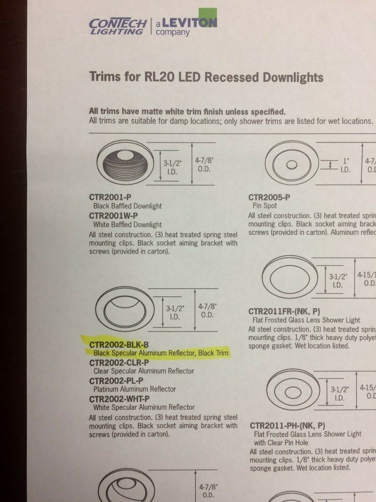 CONTECH CTR2002-BLK-B