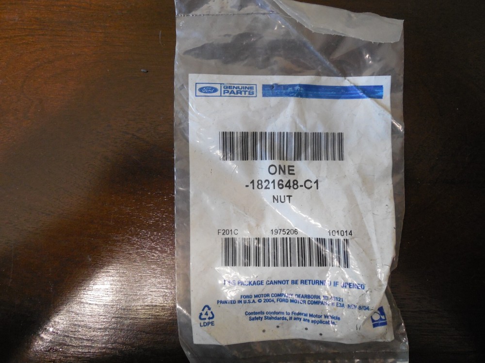 FORD 1821648-1C NUT