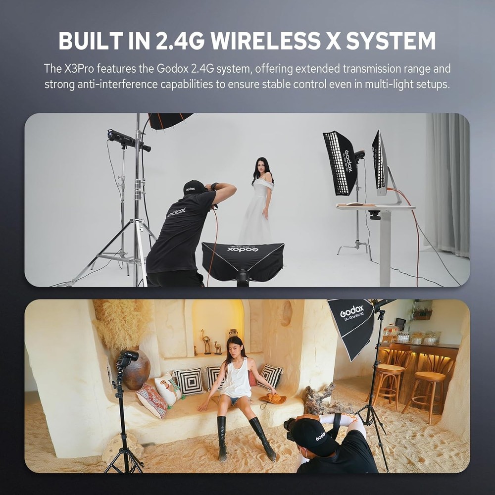 X3 Pro-C Flash Trigger for Canon - Bluetooth & APP Control