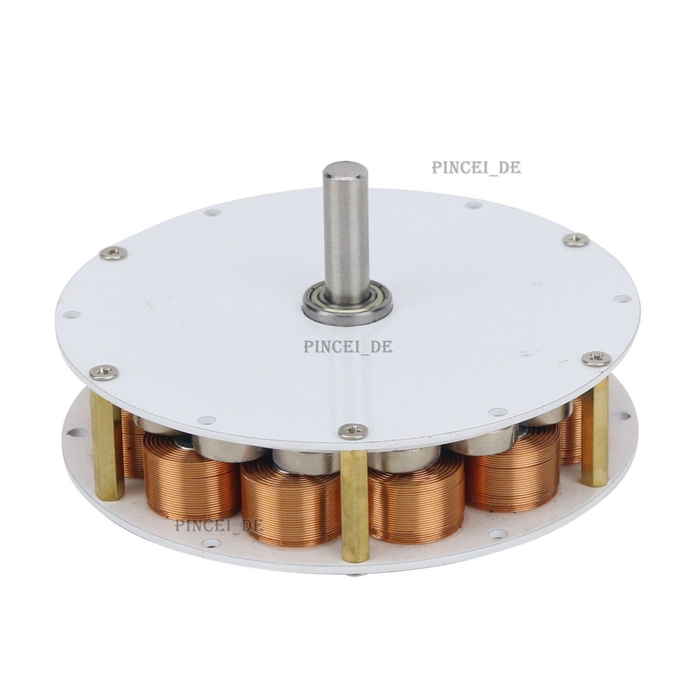 100W 100-650RPM Three-Phase AC Generator Micro Disc Generator