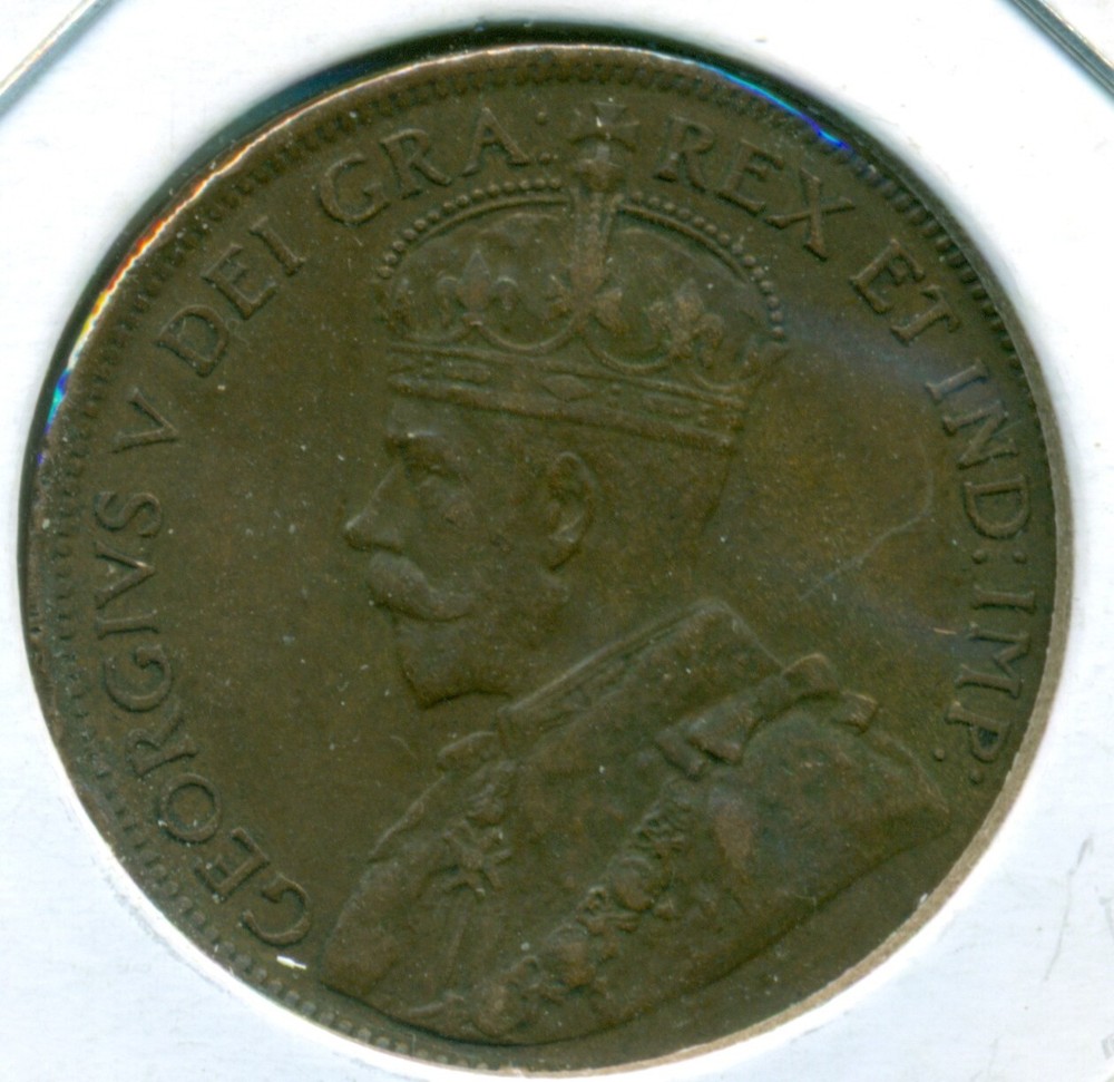 1918 CANADA LARGE CENT, EXTRA FINE, GREAT PRICE!