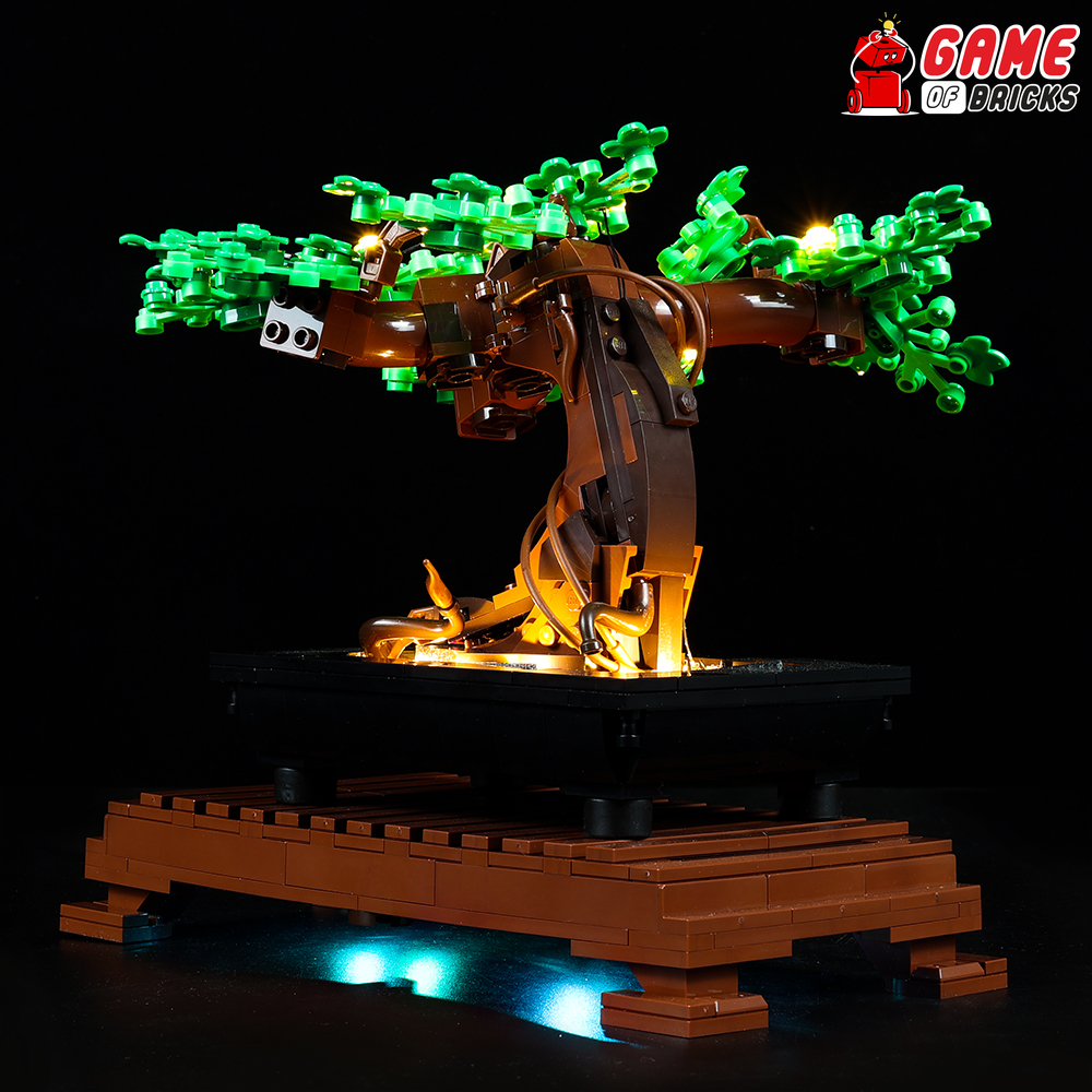 LED Light Kit for Bonsai Tree - Compatible with LEGO® 10281 Set (Standard)