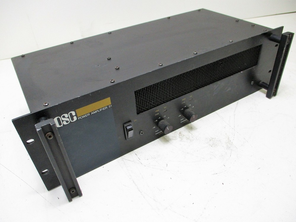 QSC A31 Power Amplifier 31 Amp