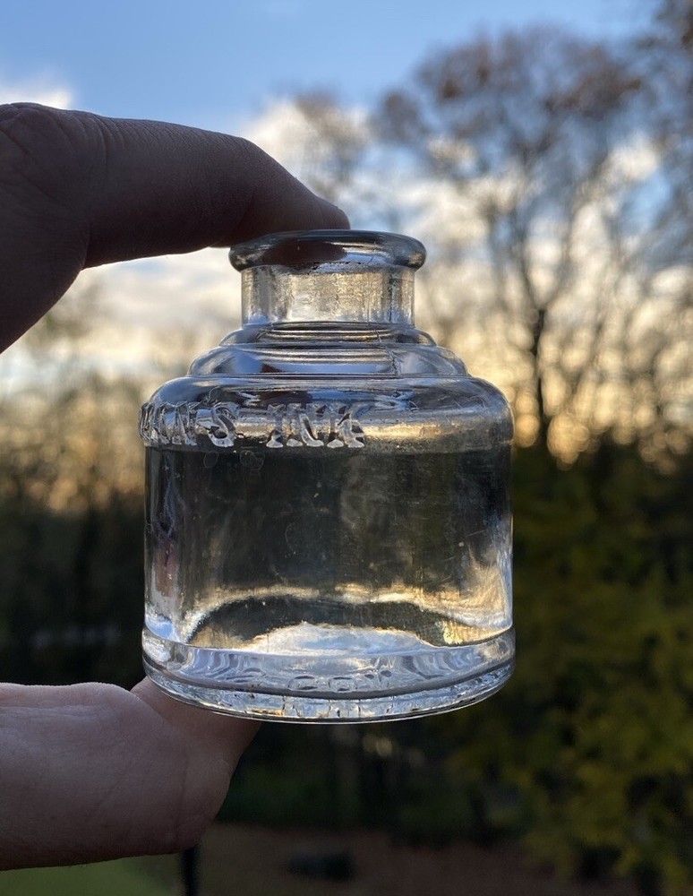 Waterman’s Ink Bottle This Container Made In The USA