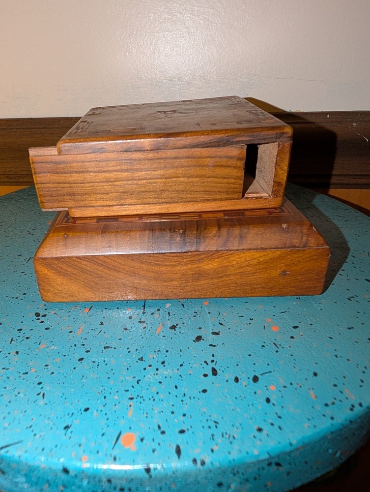 Vintage Cigarette Box with Ashtray