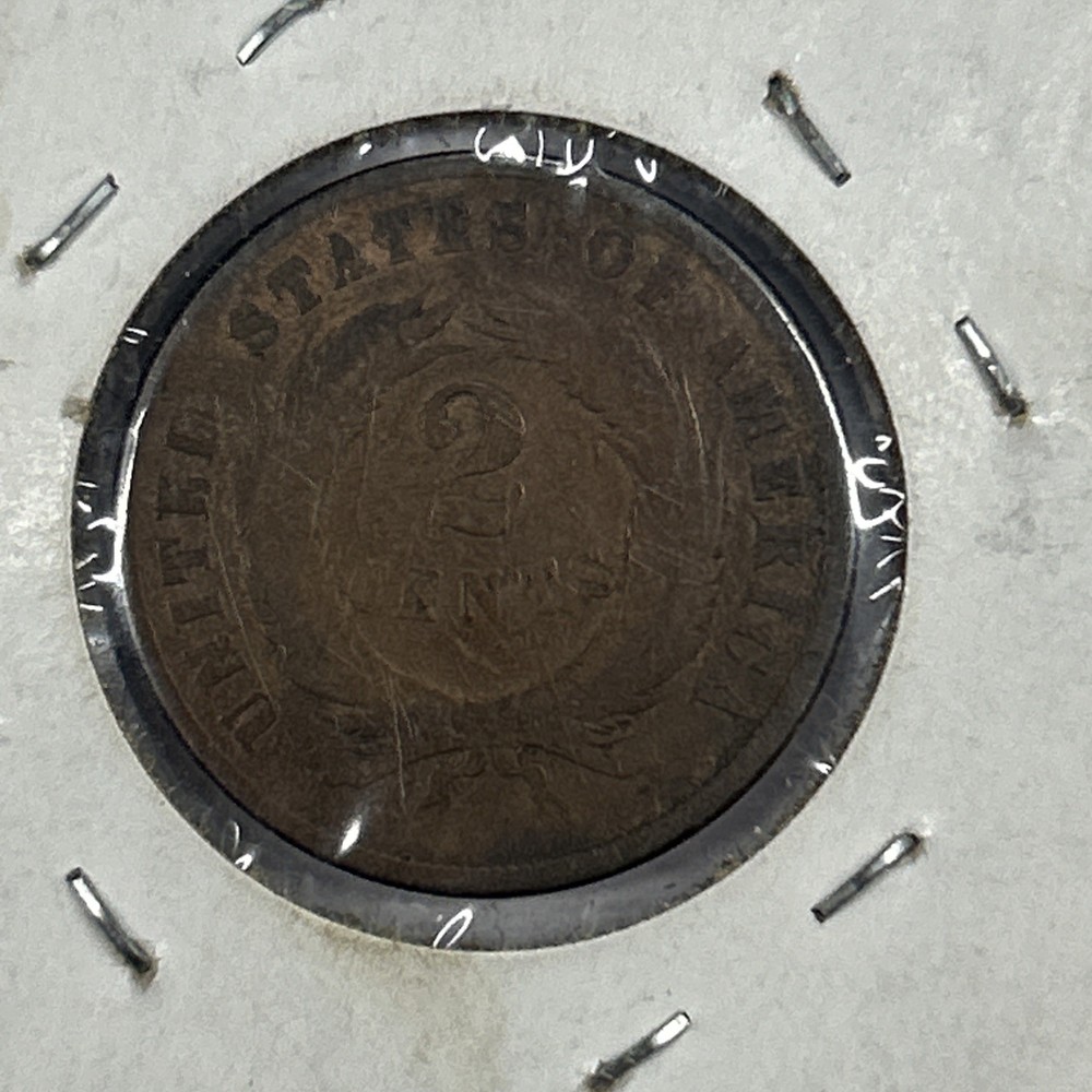 1870 Two Cent Piece - XF
