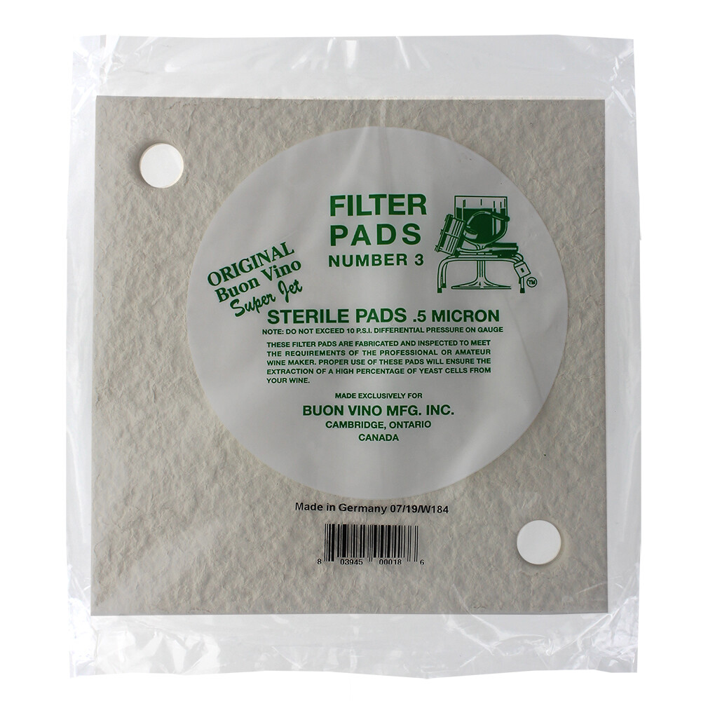 Buon Vino Super Jet Filters - Sterile #3