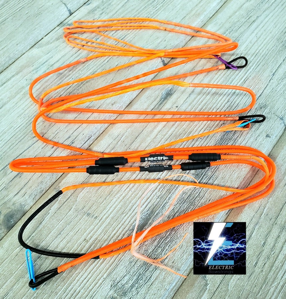 Electric Bowstrings: High Voltage custom compound bow string/cable sets