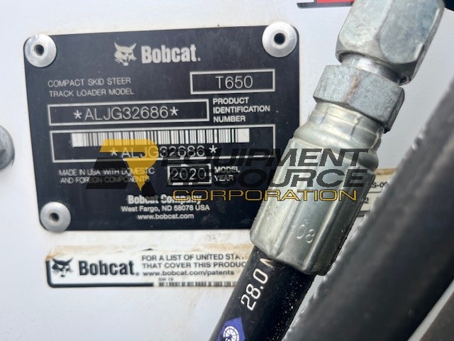 2020 Bobcat T650 Skid Steer