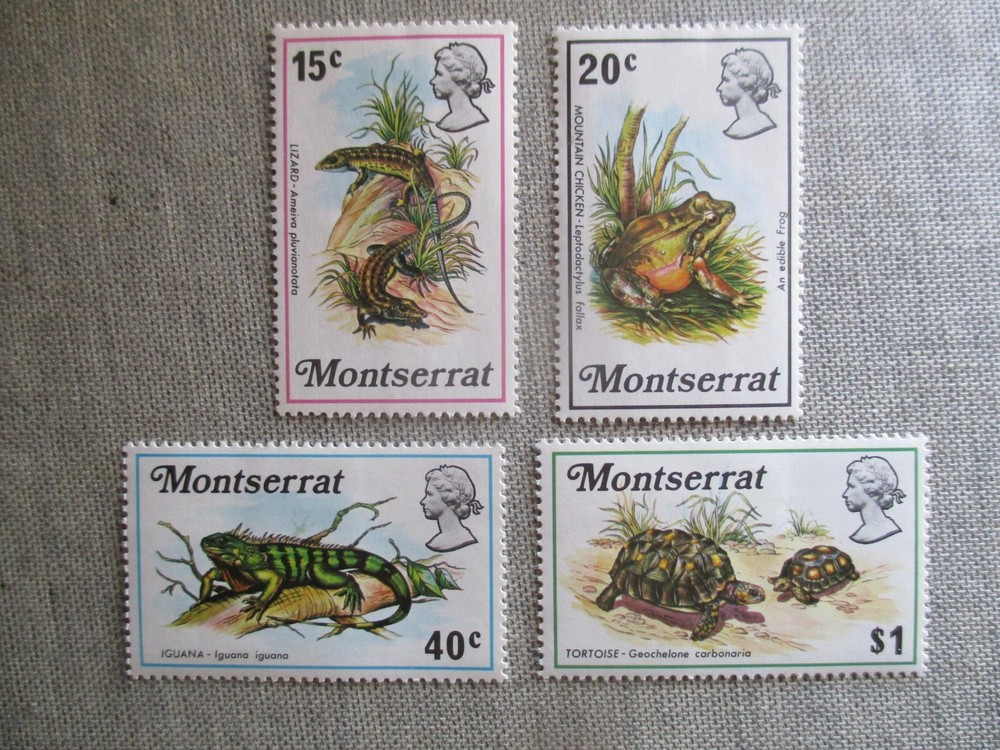 Montserrat, Scott# 278-281, MH