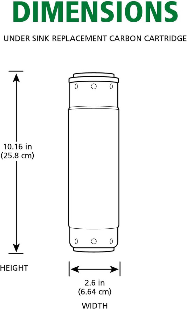 AO-MF-B-R under Sink Water Filter Replacement - NSF Certified