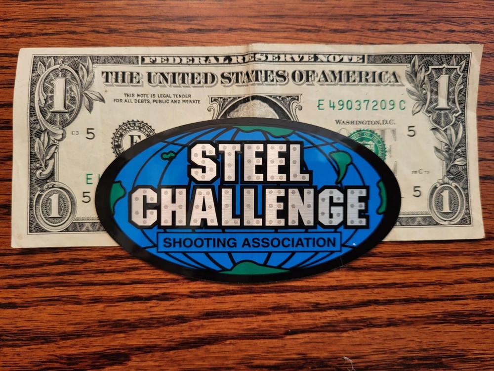 Steel Challenge authentic Sticker New